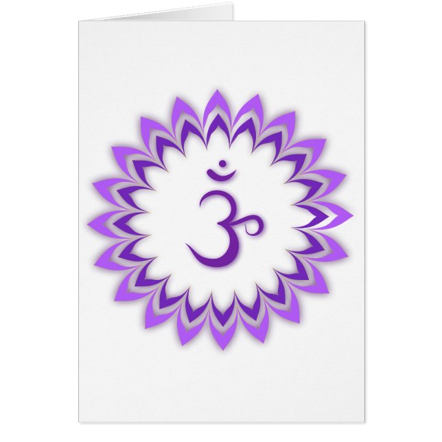 Om Symbol / Crown Chakra (Voorkant)