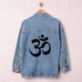 Om Symbol Spirituele Vibes Denim Jacket (Hangar)