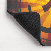  om-symbool afdrukken muismat (Hoek)