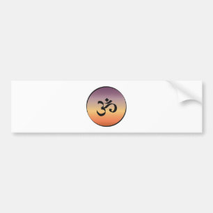 Om-symbool Bumpersticker