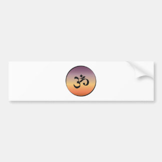 Om-symbool Bumpersticker
