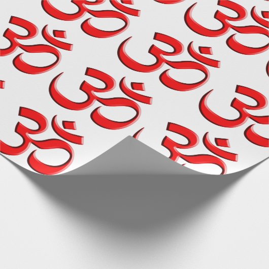 OM-symbool Cadeaupapier (Hoek)