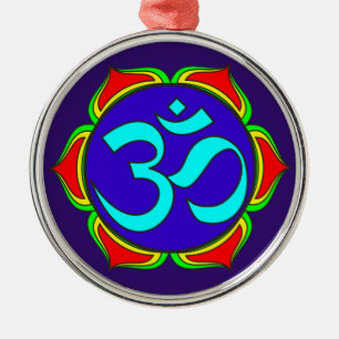 om symbool heilig boeddhisme religie zen yoga - bl metalen ornament