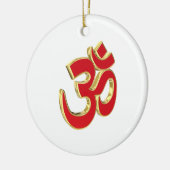 Om-symbool Keramisch Ornament (Links)
