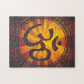  Om-symbool Legpuzzel (Horizontaal)