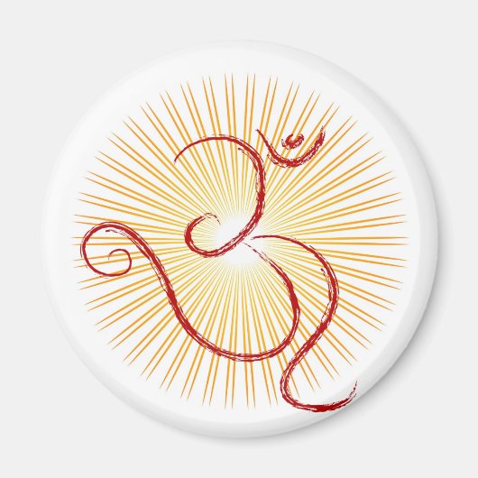 OM symbool - Magneet (Voorkant)