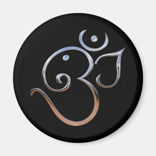 Om-symbool Magneet (Voorkant)