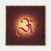 OM-symbool Magneet (Voorkant)