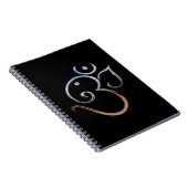 Om-symbool Notitieboek (Rechterzijde)