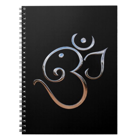 Om-symbool Notitieboek (Voorkant)