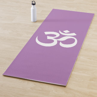 OM Symbool Ohm Yoga Spirituele Lavendel Yogamat