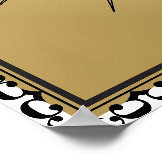 OM-symbool - Poster (Hoek)