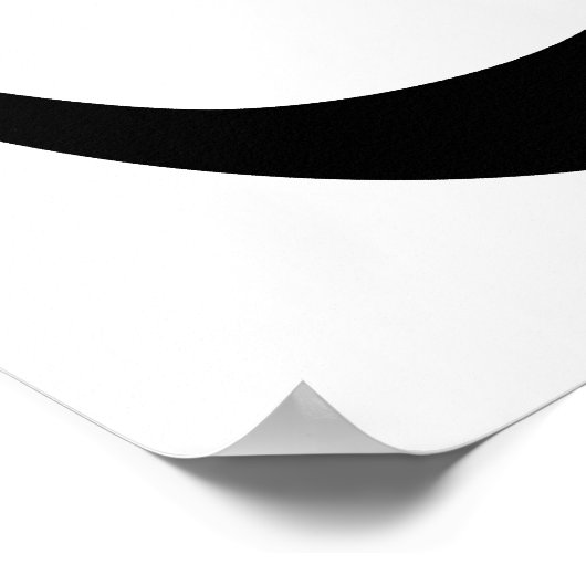 Om-symbool Poster (Hoek)