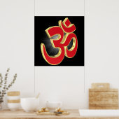 Om-symbool Poster (Keuken)