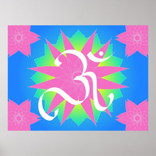 OM-symbool - Poster (Voorkant)