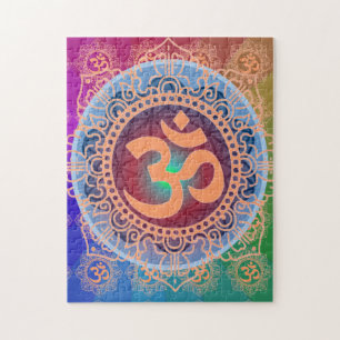OM-symbool Puzzle Legpuzzel