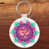 Om-symbool Sleutelhanger (Voorkant)