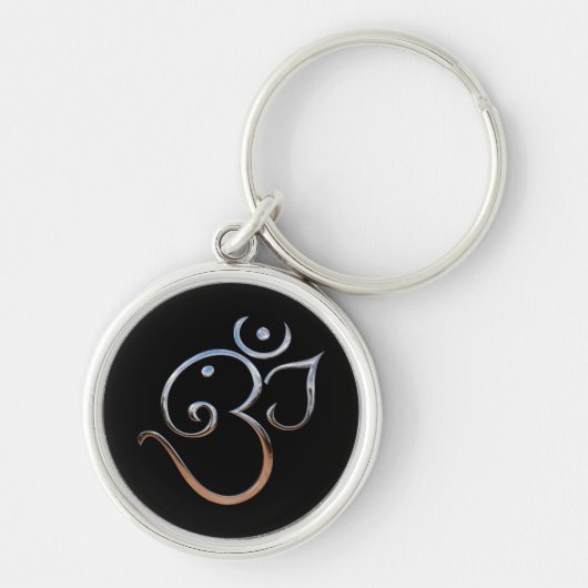 Om-symbool Sleutelhanger (Voorkant)