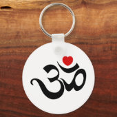 Om-symbool Sleutelhanger (Voorkant)