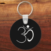 Om-symbool Sleutelhanger (Voorkant)