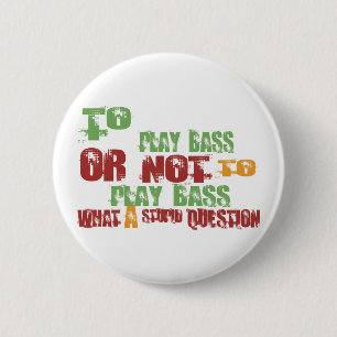 Om tas af te spelen ronde button 5,7 cm