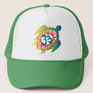 Om-Tatto-Vibrant-Turtle Trucker Pet