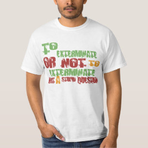 Om te beëindigen t-shirt