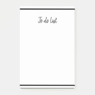 Om te doen Lijst Business School Eenvoudige Minima Post-it® Notes