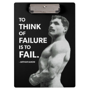 Om te falen (Arthur Saxon) - Old School Bodybuildi Klembord