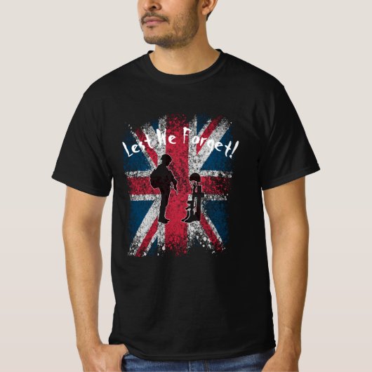 Om te voorkomen dat we de herdenkingsdag vergeten  t-shirt (Voorkant)