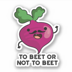 Om te wedden of niet om grappige Shakespeare woord Sticker