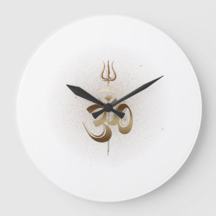 OM-Trishul - Horloge murale