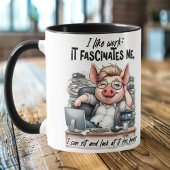 Om uw bureauruimte te verlichten hilarische koffie mok