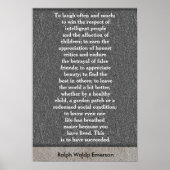 Om vaak en veel te lachen - kunstmatig poster (Voorkant)