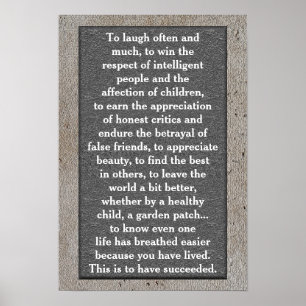 Om vaak te lachen - kunstmatig poster