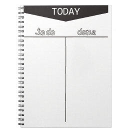 OM VANDAAG DE LIJSTEN VAN DE GEDAAN TE DOEN MOTIVA NOTITIEBOEK