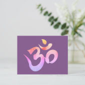 OM, Waterlolor OMansichtkaart Briefkaart (Staand voorkant)