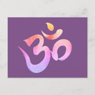 OM, Waterlolor OMansichtkaart Briefkaart