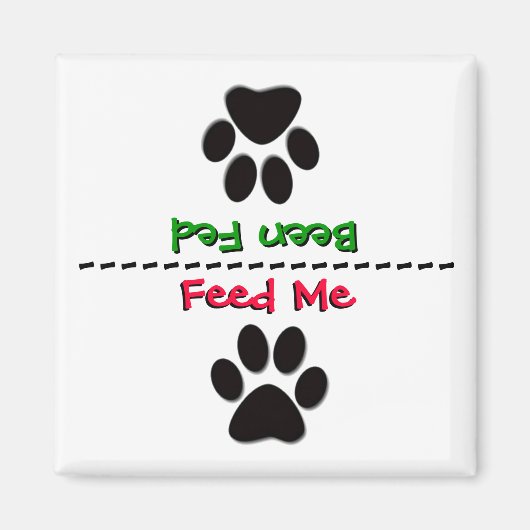 Om wel of niet te voeden magneet (Voorkant)