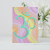 OM-Wenskaarten Bedankkaart (Staand voorkant)