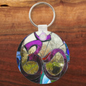 Om Wheel Sleutelhanger (Voorkant)