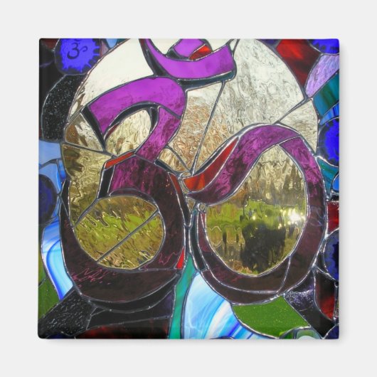 OM wielmagneet Magneet (Voorkant)