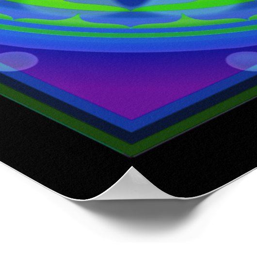 OM Yantra Mandala Poster (Hoek)