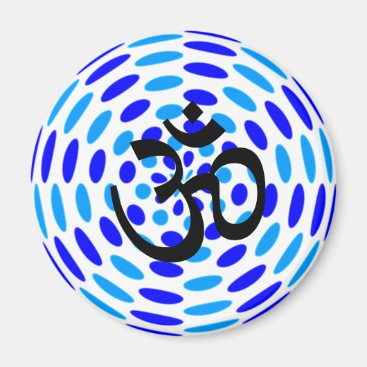 Om Yoga - Aimants frigorifiques (Devant)