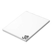 Om Yoga Notitieblok (Gedraaid)