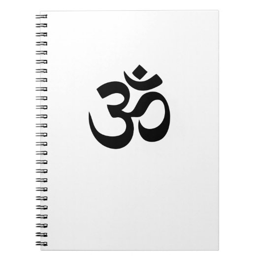Om Yoga Notitieboek (Voorkant)