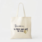 Om zelf ware Canvas tas te denken (Voorkant)