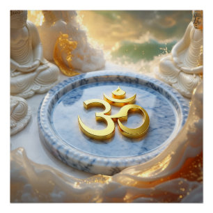 OM - ZEN BOEDDHISME PERFECT POSTER