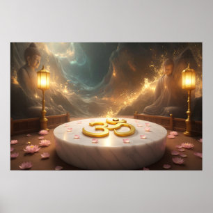 OM - ZEN BOEDDHISME POSTER