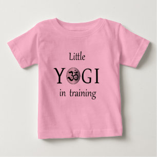 Om zen schattige yogi yoga baby tutu bodysuit roze